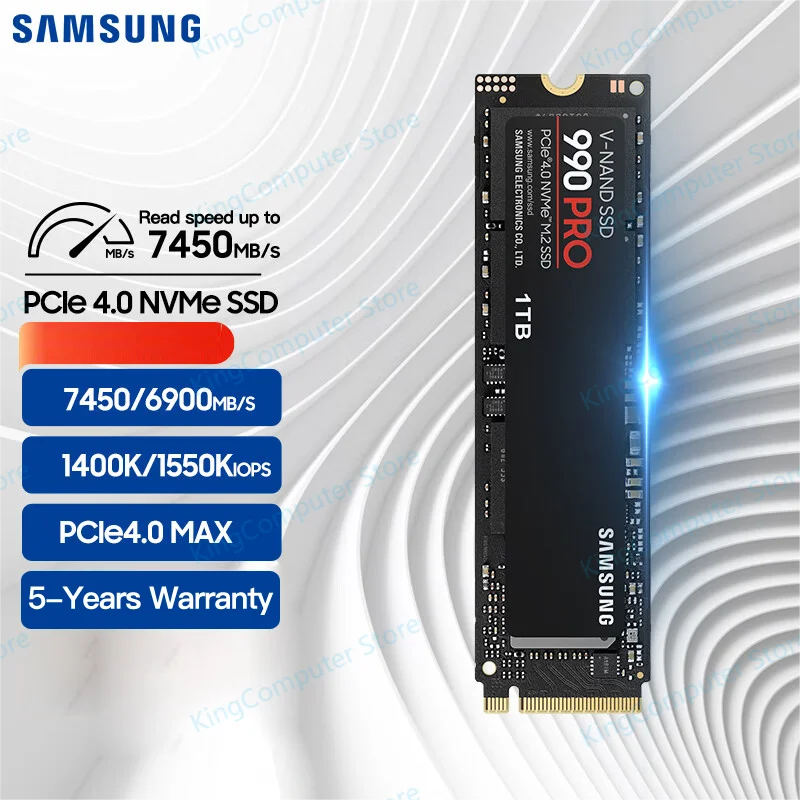SAMSUNG - 【新品未開封】M.2 SSD 980PRO 1TB Amazon | Samsung 980 PRO 1TB PCIe SSD - 7,000 MB/s 4.0 x 4 M