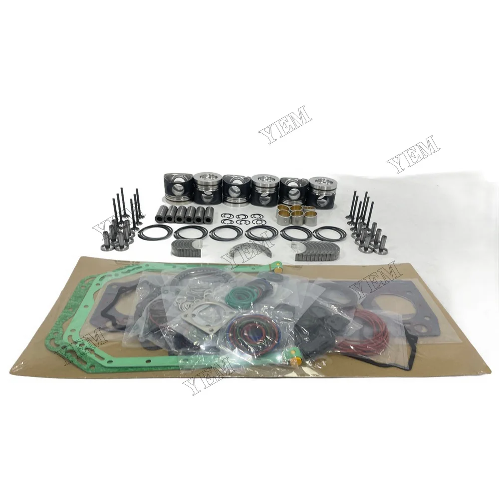 Replacement Overhaul Gasket Kit With Cylinder Gaskets Set Piston Rings Bearing Valves Suitable for Deutz BF6M2012 Engine Parts 3