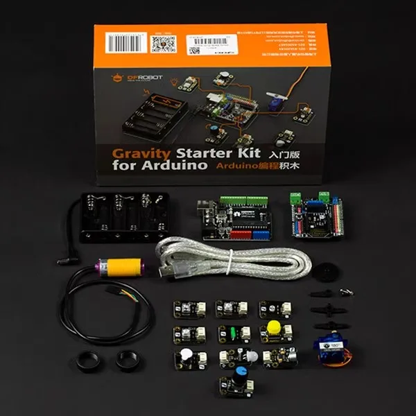 Dfrobot Maker Education Sensor Kit Arduino Uno R3 Beginner Learning ...
