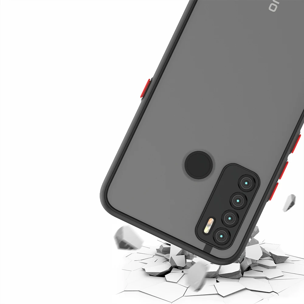 Tecno Camon Tecno Spark Smoke Cover Tecno Mobile Pouches Frosted