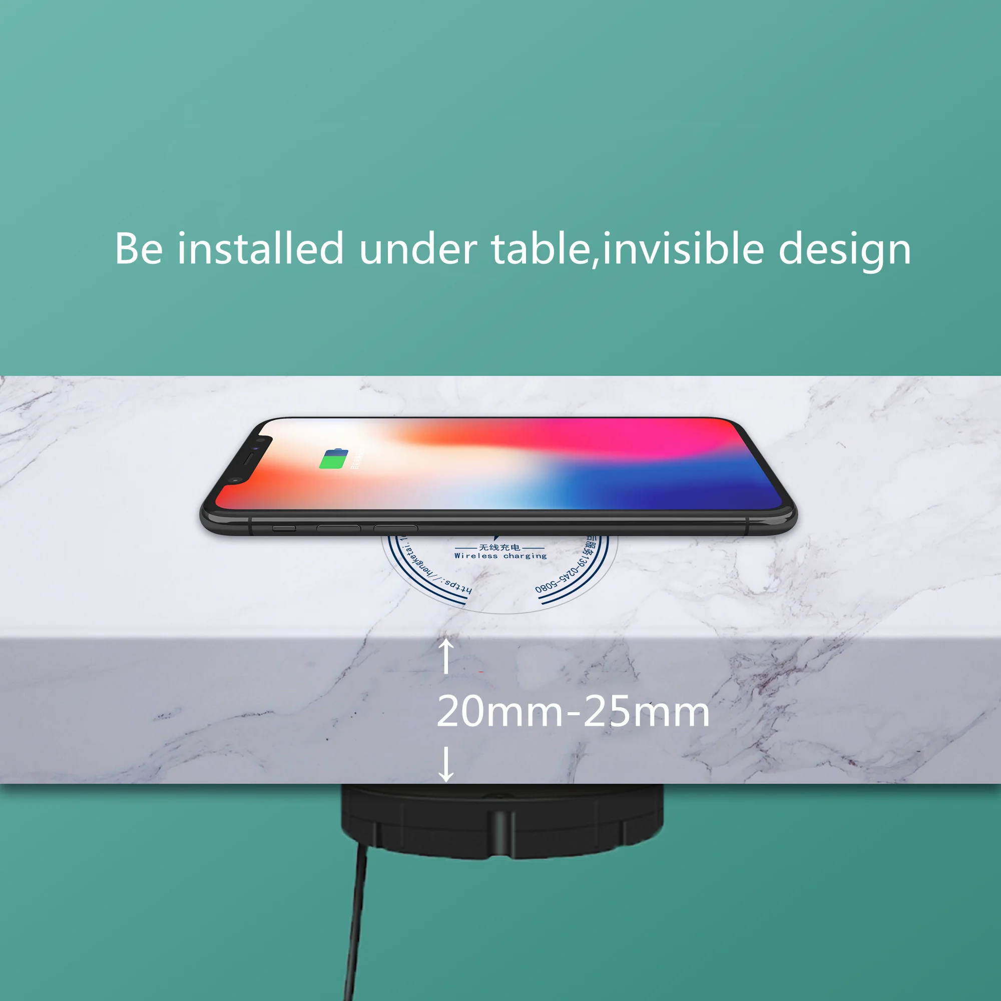 Charging Cables Invisqi Wireless Charger Invisible Wireless - Main Image