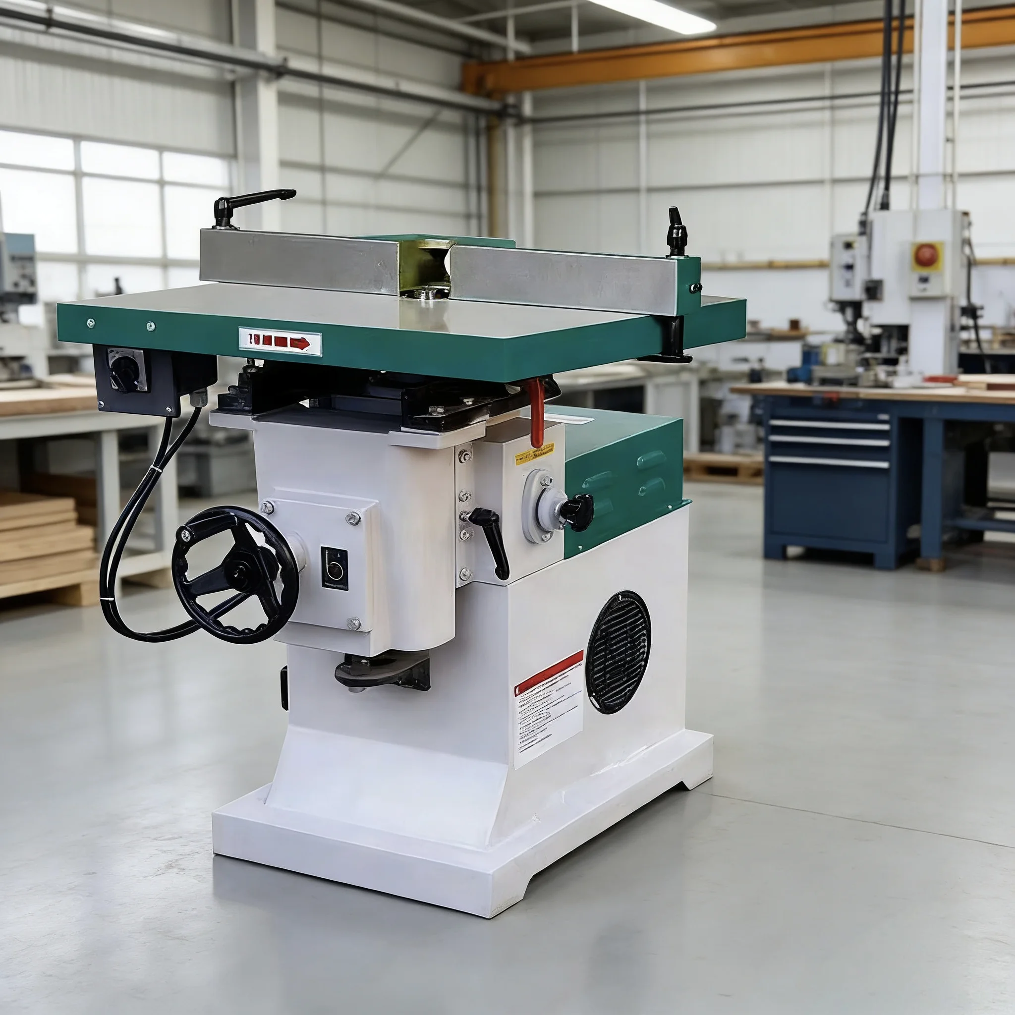 TEBAK 45-degree Woodworking Slotting Sliding Workbench Road Milling Machine High-speed Edge Trimming and Chamfering Machine