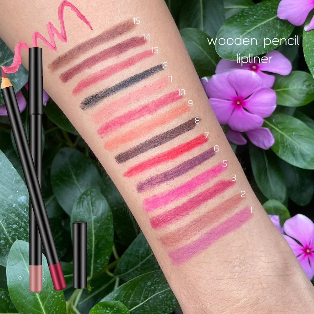 Private Label Long Lasting Vendors Lip Gloss Matte Lipgloss And Liner