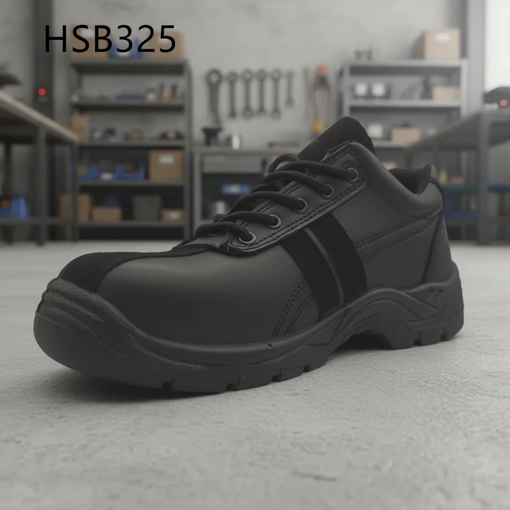 HY, Varnostne čevlje za strojno delavnico z zaščito pred preboji, z litim podplatom, za logistiko, zaščitni in varnostni čevlji s kovinsko nosilko HSB325