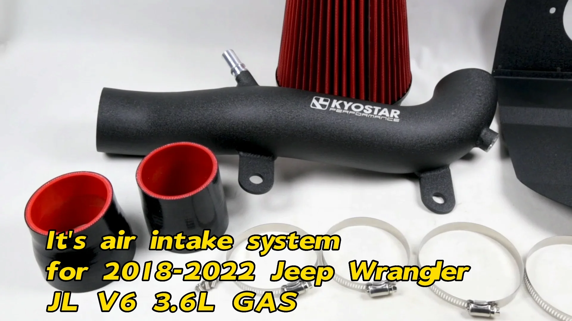 Aluminum Short Ram High Performance Car Cold Air Intake System Kit For