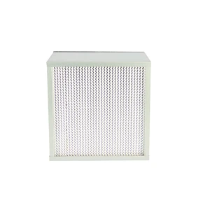 Clean Room Hot Selling Reasonable Price Hepa Purifier Deep Pleated H12 H13 H14  Hepa Air Filter Paper Separator Box Filter for Laboratory