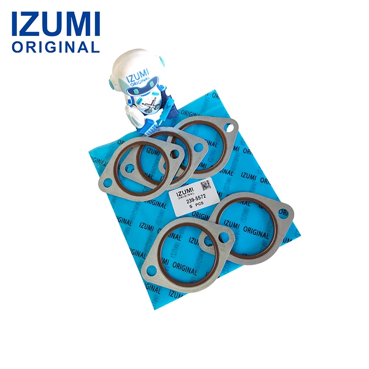 product izumi original 239 5572 2395572 228mm integral rubber edge bonded seal gasket for caterpillar construction machinery parts-16