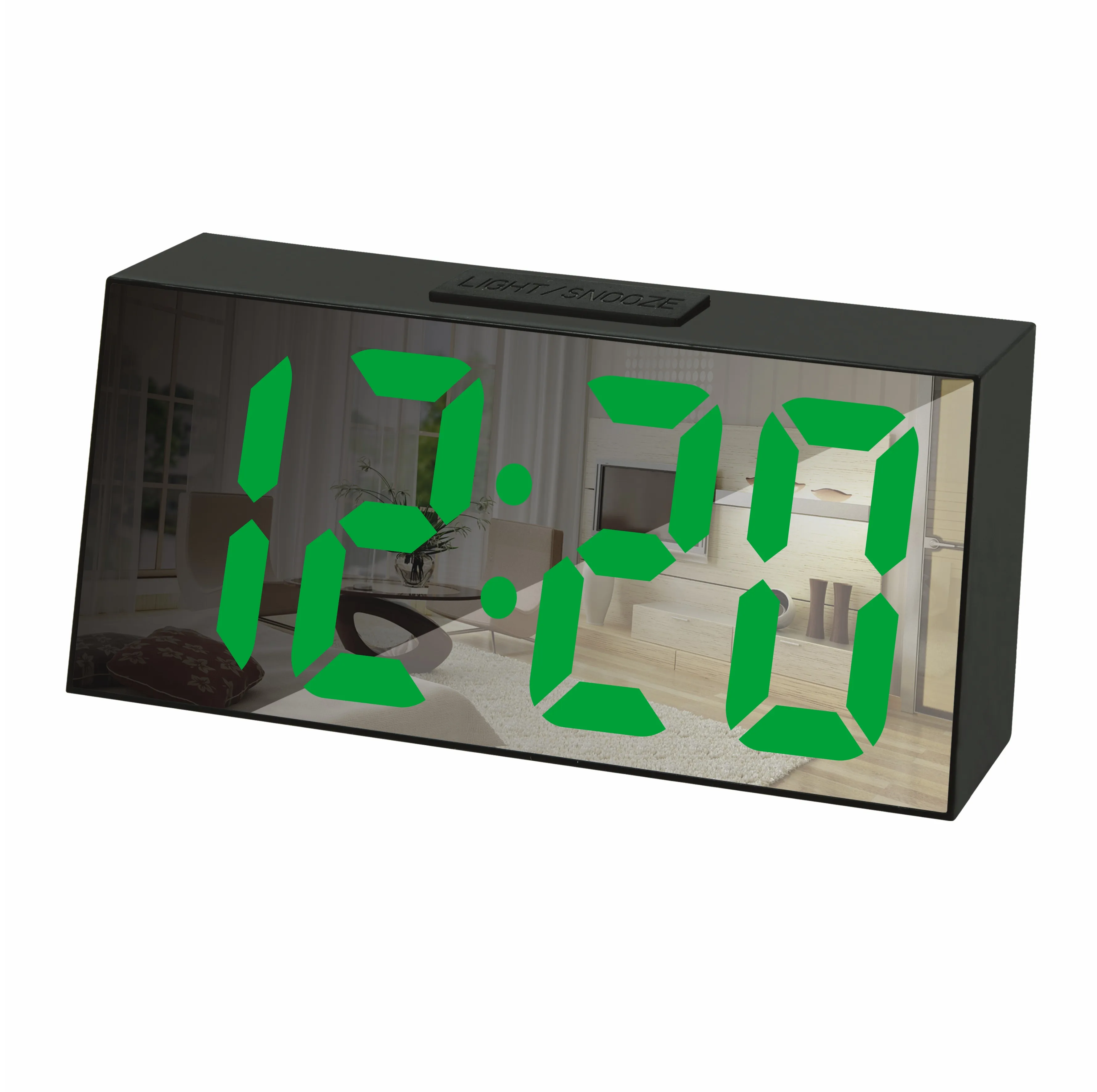 Large Digital Led Alarm Clock Smart Alarm Clock With Color Screen And