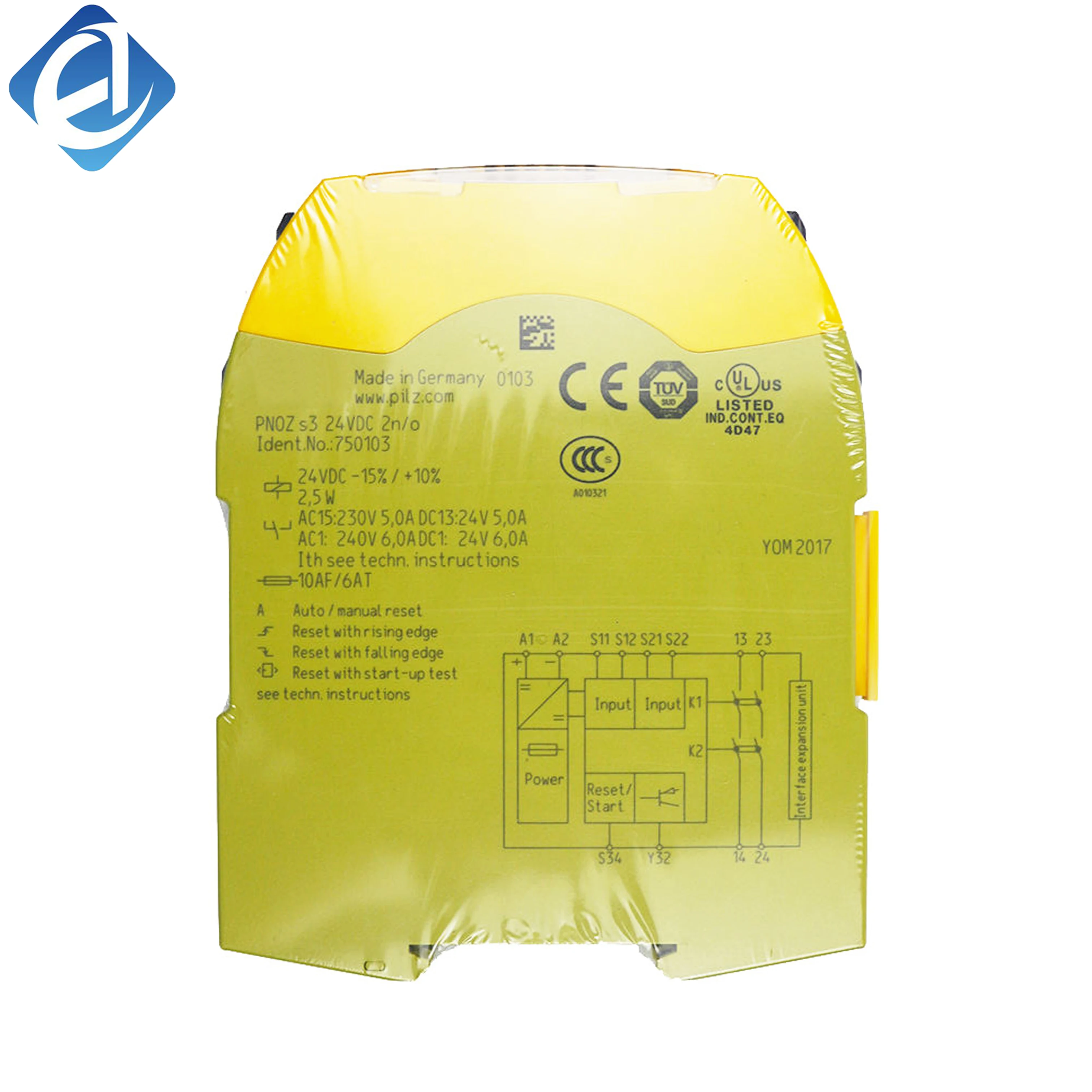 New Original 751103 Industrial Control Module, belonging to industrial automation accessory series, used for signal collection and logic control in automated production equipment and mechanical systems.