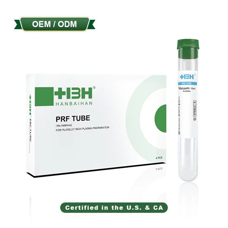 Triple Sterilization 15ml PRF Tubes for All Dental