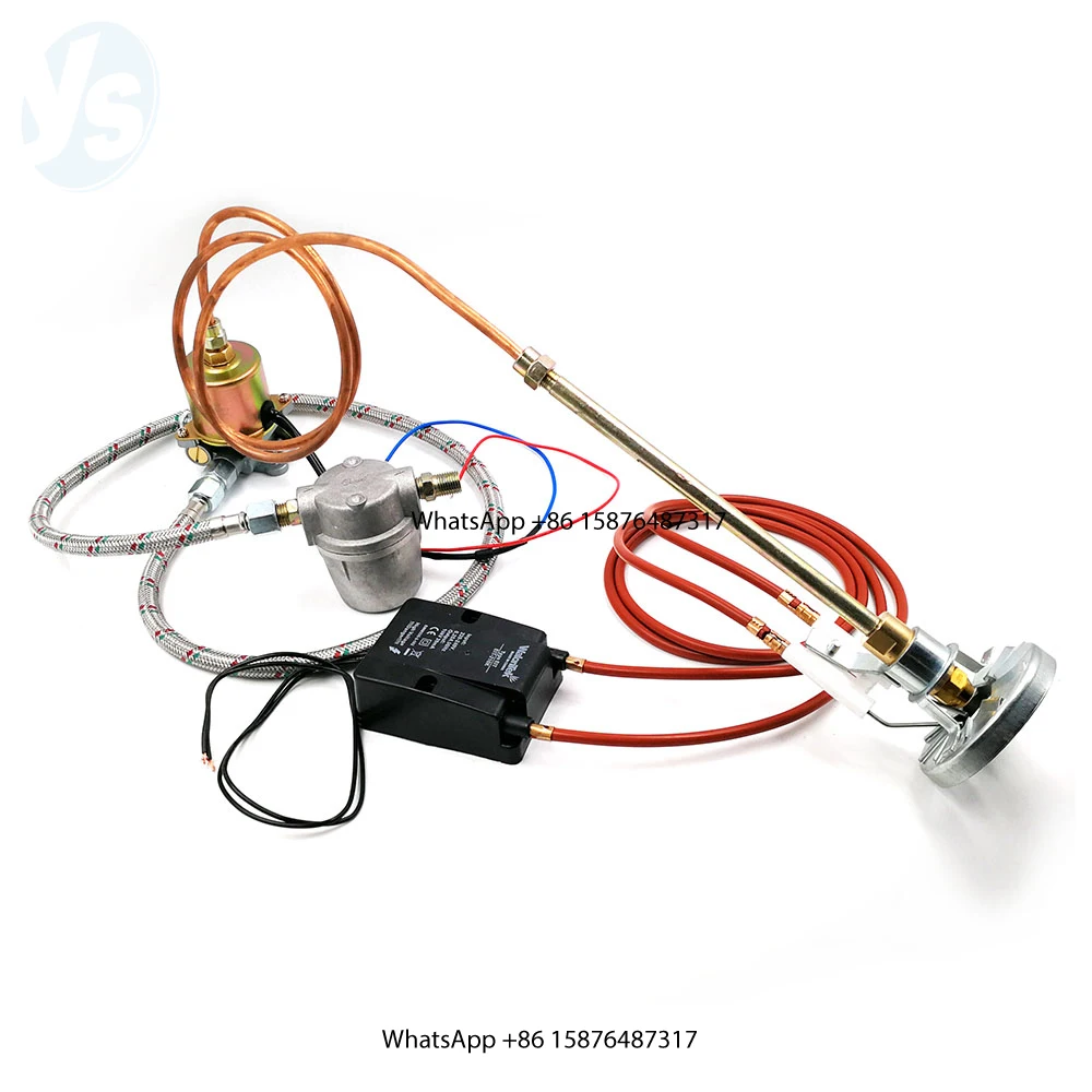 1 Diesel Light Oil Burner System with High Voltage Ignition Electromagnetic Pump Ceramic Igniter and Flame Retention Head
