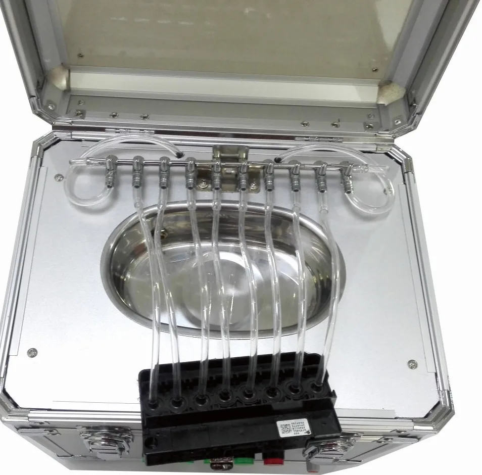 DX4 DX5 DX7 XP600 TX800 Ultrasonic Print Head Cleaner Machine New Condition for Eco Solvent Ink UV Ink