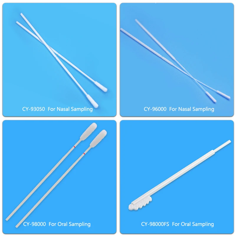 Disposable Medical Consumables 2% Chlorhexidine Gluconate and 70% Isopropyl Alcohol Skin Disinfection Cotton Swab Stick