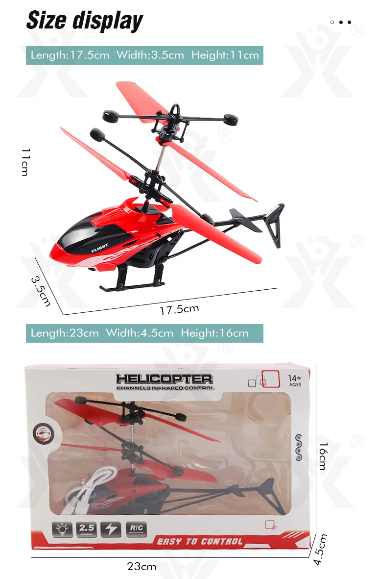 Chengji Sensor Flying Toys Rc Mini Helicopter Remote Control Plastic