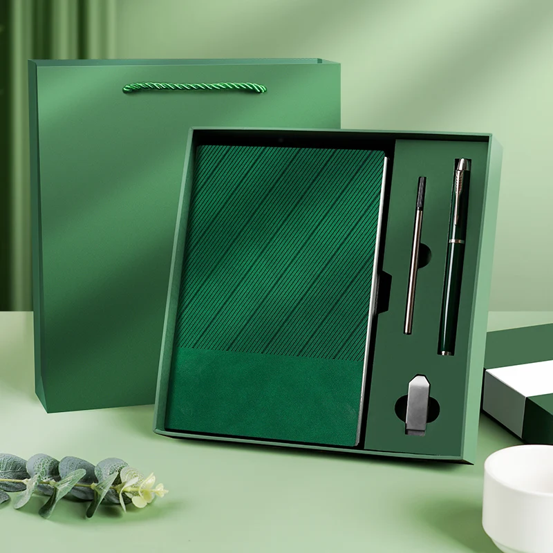 Business Notebook With Pen Gift Box Set Corporate Conference Annual Meeting Gift Set