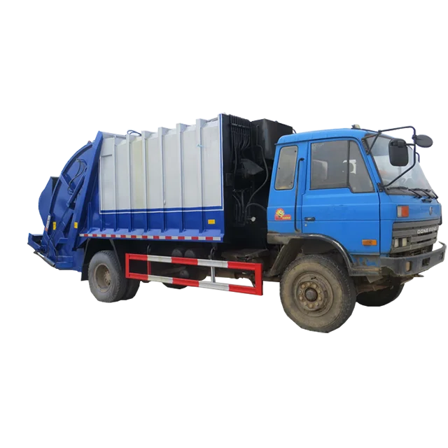 Compressed Garbage Truck for Loading and Unloading Garbage