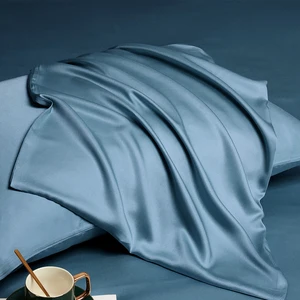 Factory Customization Mulberry Satin Silk Pillowcase Set for Home Hotel Elegant Bedroom Gift Set Premium Quality Silk Pillows