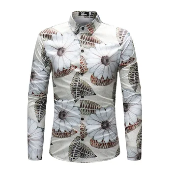 Professional fancy design 100% cotton woven smart short casual shirts men