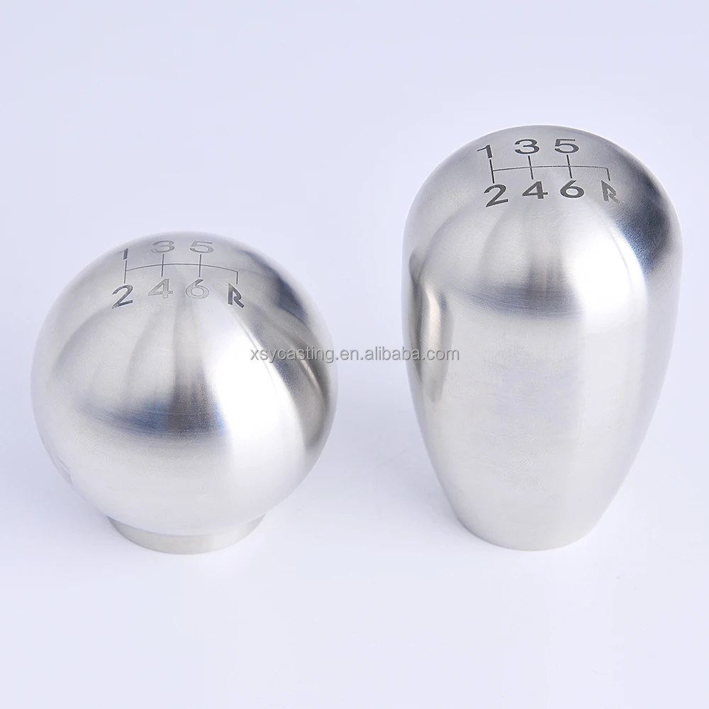 Custom CNC Machining - Heavy Stainless Steel Shift Knobs