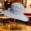 Cappello da pescatore traforato - grigio chiaro