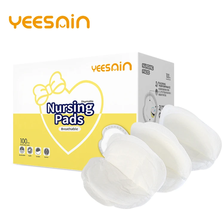 100% Organic Disposable Breast Pad Breathable Nursing Pad
