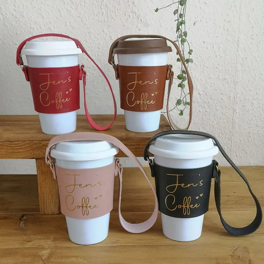 Personalized Coffee Sleeves for Wedding