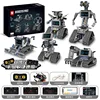 Télécommande robot interstellaire 5-en-1 avec affichage numérique.