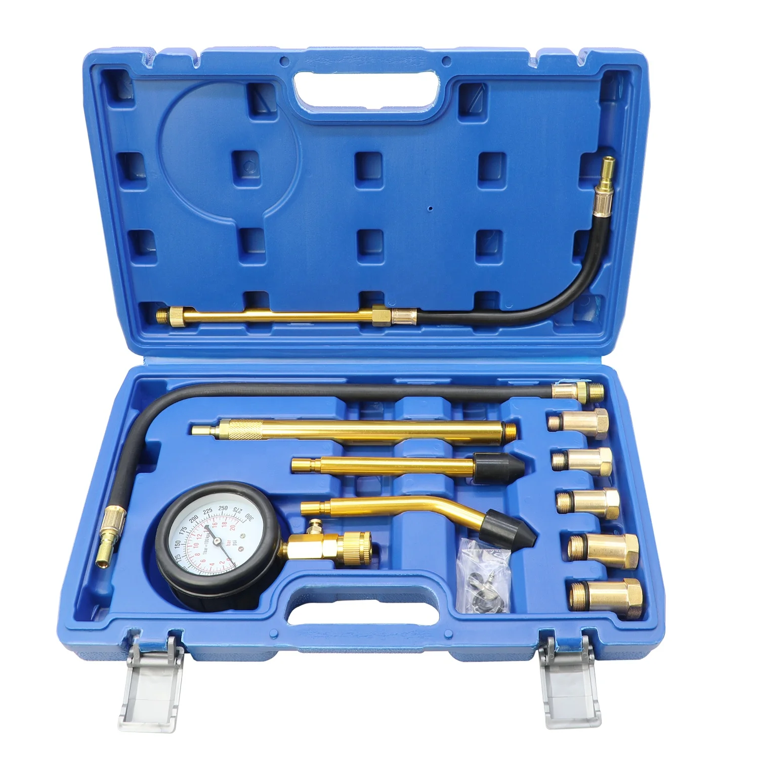 High Quality All Copper 0-300PSI Compression Tester Engine Cylinder Compressor Gauge Automotive Vacuum Gauge