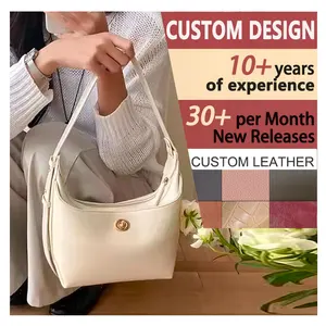 High Quality New Compact Design Customized Fashionable Female Bag Pu Leather Shoulder Bags Women