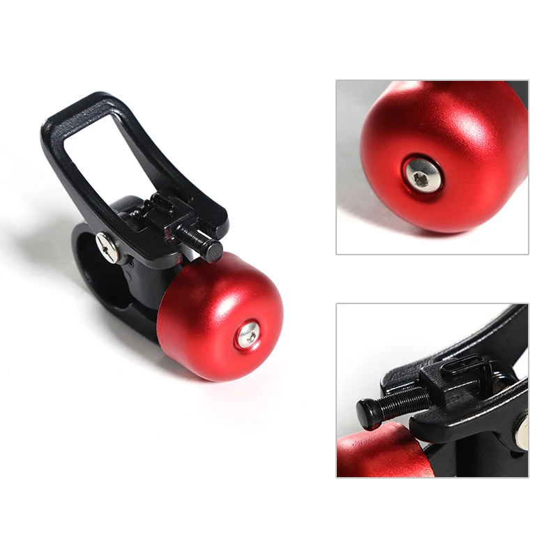 Superbsail Aluminum Scooter Horn Bell for M365 Pro Electric Scooter Loud Crisp Ring 360 degrees Rotate Bell Bicycle Accessories factory