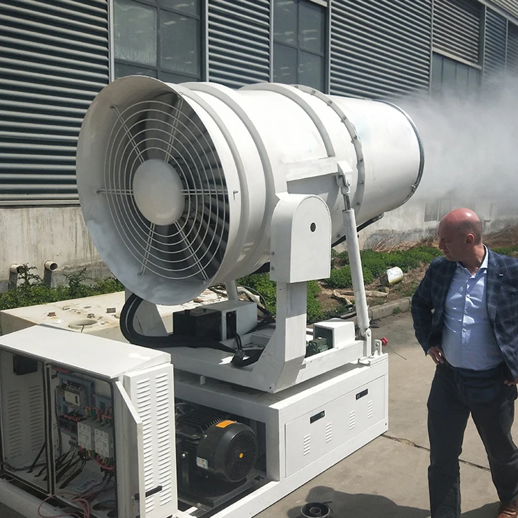 100m 120m Mist Sprayer Water Fog Cannon for Dust Control