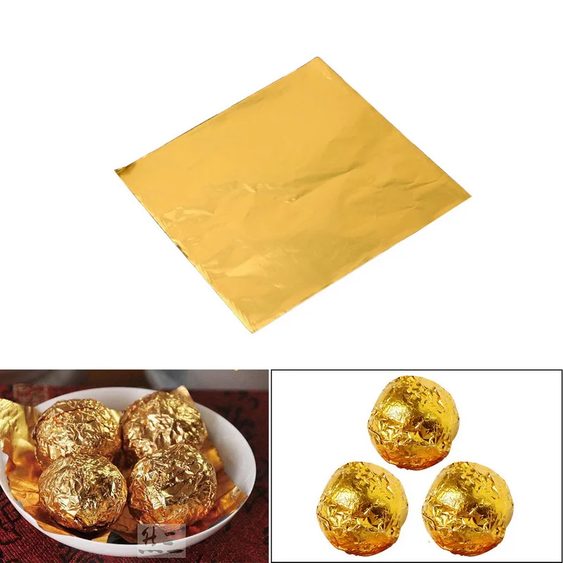 Tin Food Color Package Paper Aluminum Foil Wrapping Paper Candy Chocolate 