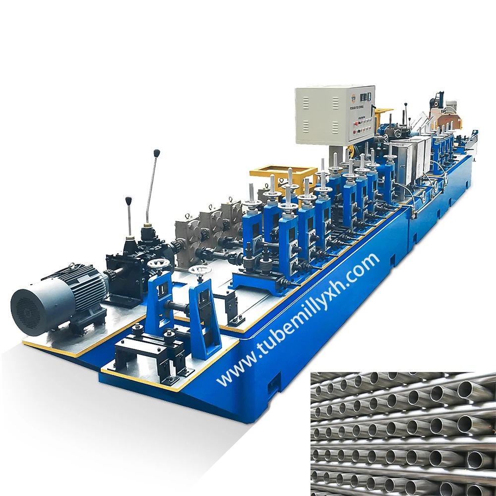 Automatic Longitudinal Welded Stainless Steel Seam Ss Tube Making Pipe Machine Plant Production Line Price Hot Sell Uzbekistan