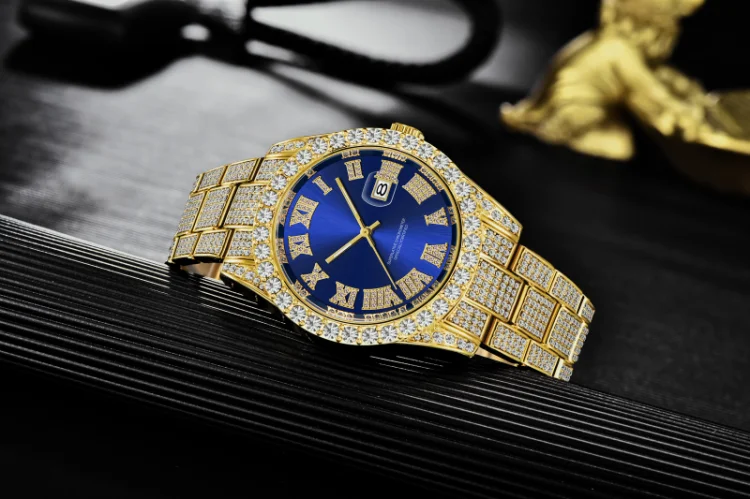 cuban wrist watch