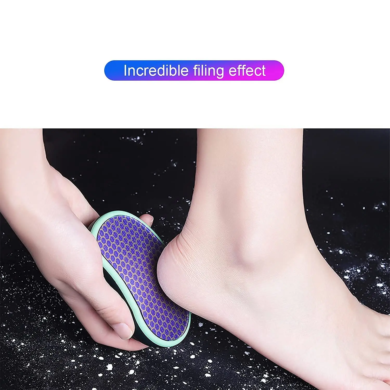 product factory made bare august glass foot file callus remover for fee glass foot file-2