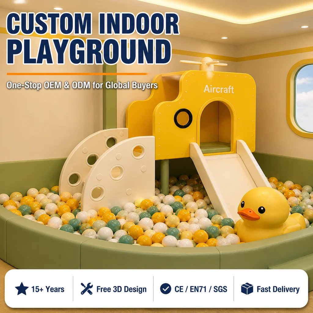 Kids Fairy-tale Castle Castle Indoor Playground Soft Play Equipment CE CPC Certified Ball Pit Slide Climbing for Daycare School
