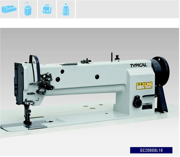 GC20608L18 - Best Used Leather Parachute Long Arm Sewing Machine