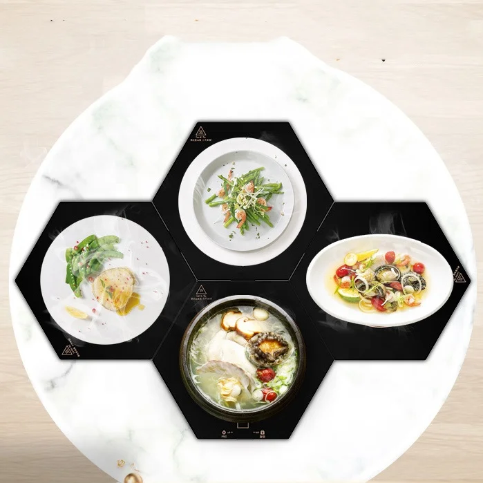 Household Winter Meal Warmer Artifacts Can Be Spliced Warming Plate Wear-resistant High Temperature Heating Plate Thermostat Pad 5