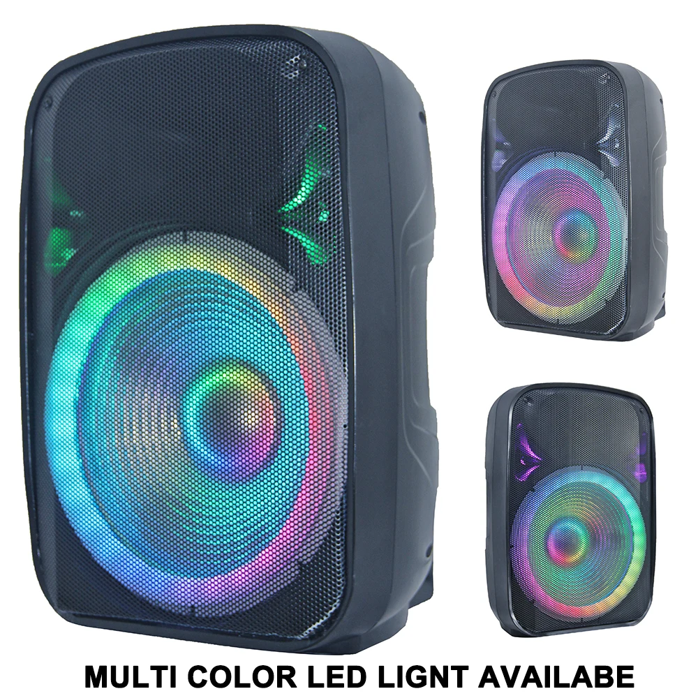 1200w 15" Subwoofer Professional Audio Wireless Karaoke Sets Pa Speaker