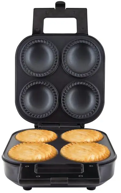 4 Holes Deep Filling Pie Maker  Cupcake Maker Muffin Maker with Pastry Cutter Automatically Temperature Control
