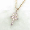 Rose gold with pink stone