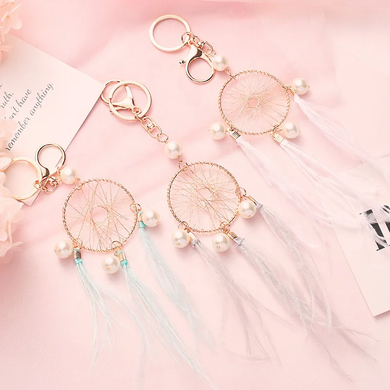 Diy mini dream hot sale catcher keychain