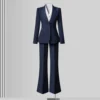 Cappotto blu + micro pantaloni
