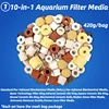 Médias filtrants pour aquarium 10-en-1