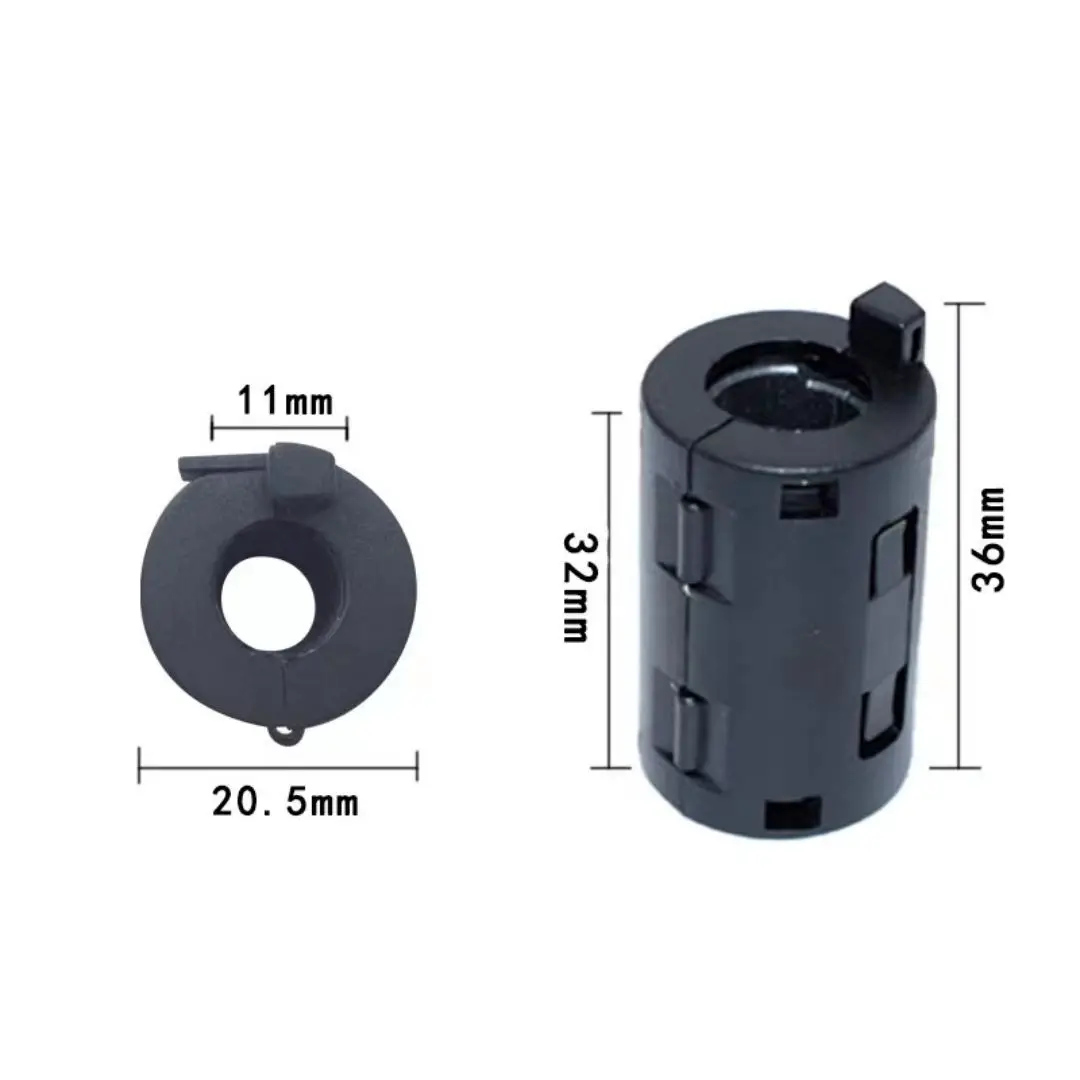 Antiinterference Ring Noise Suppressor Cable Clip Emi Core