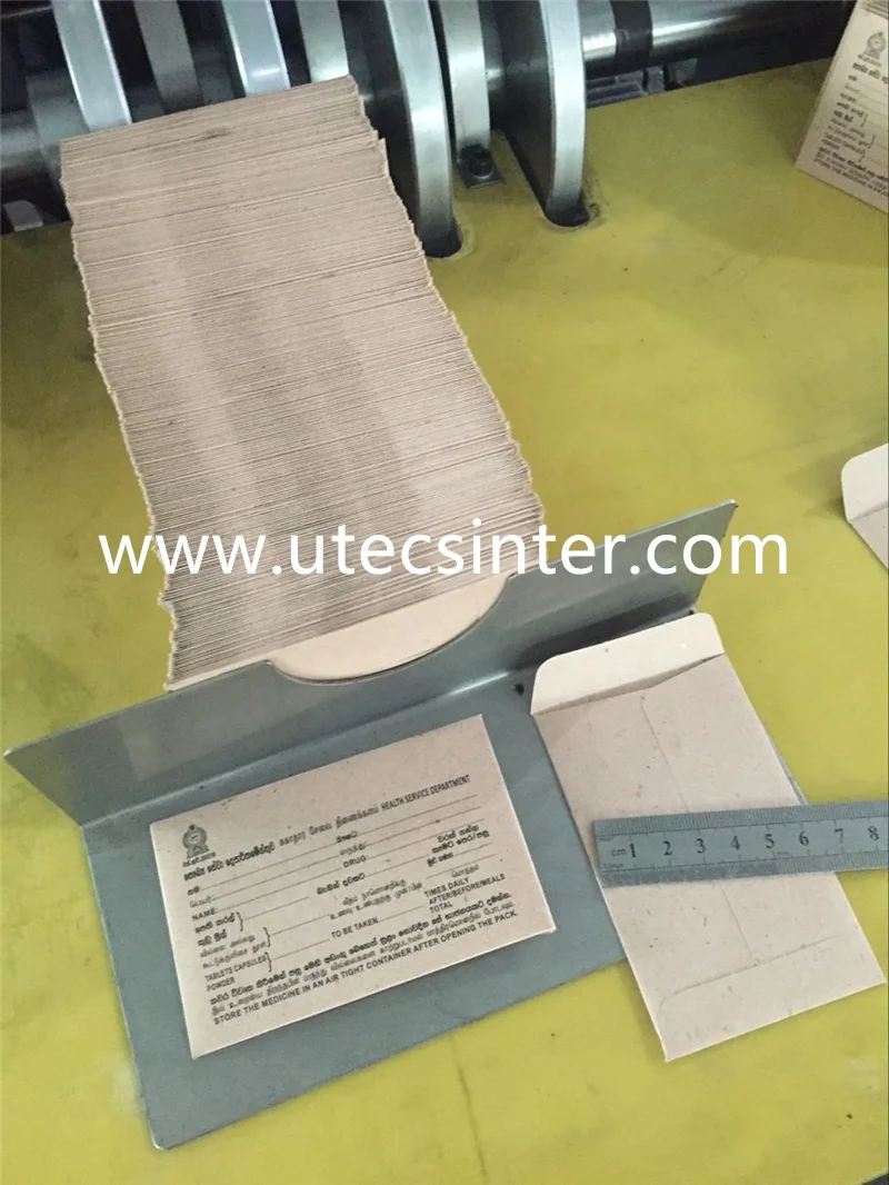 ZF250A Automatic Small Pill Paper Bag Envelope Making Machine