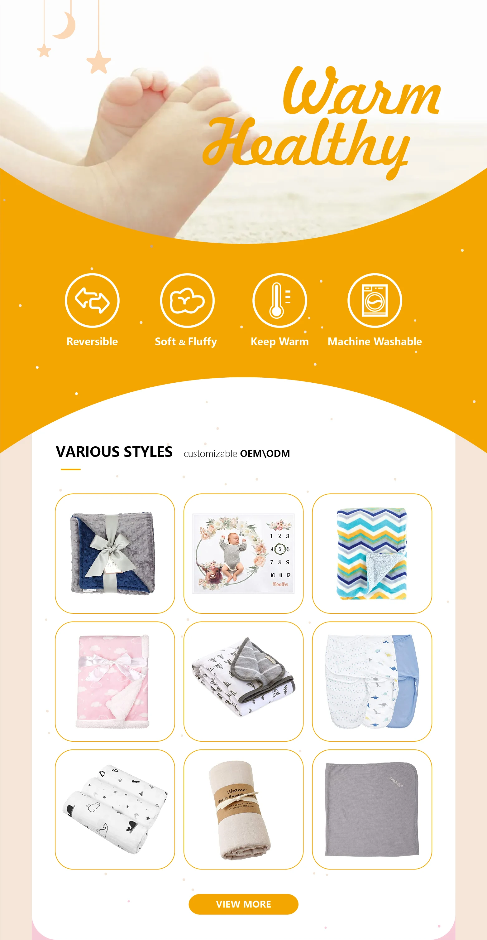 Wholesale 100 Polyester Custom Printed Minky Fleece Baby Dot Blanket