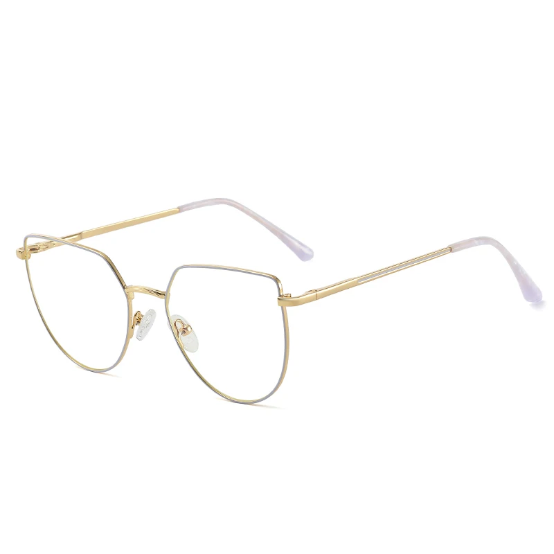 Anti Blue Light Blocking Eye Glasses Frame Metal Eyewear
