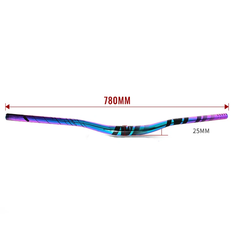 Оптовая продажа manillar горный велосипед руль алюминиевый сплав рукоятка дикий гусь цвет ручки 780 мм изменены детали для велосипеда