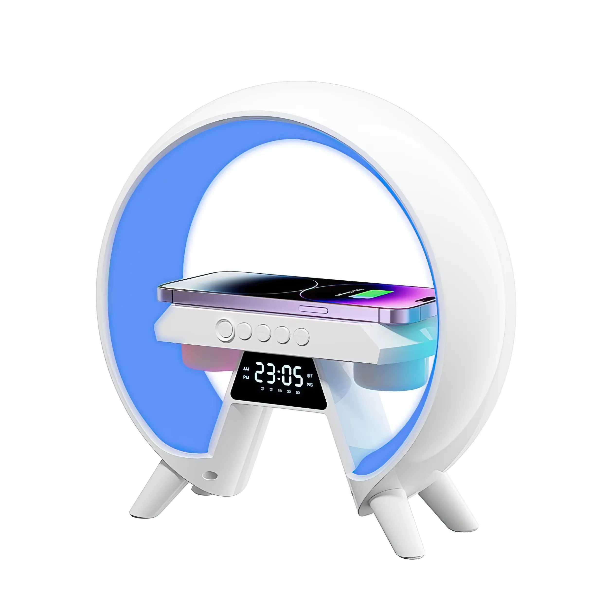 Lampada di ricarica wireless - Lampada d'atmosfera intelligente